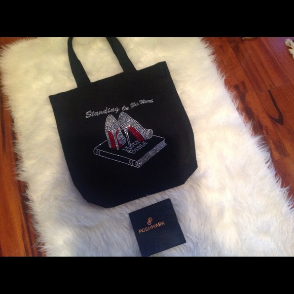 Standing on His Word Tote in Bling - Picture 7 of 7